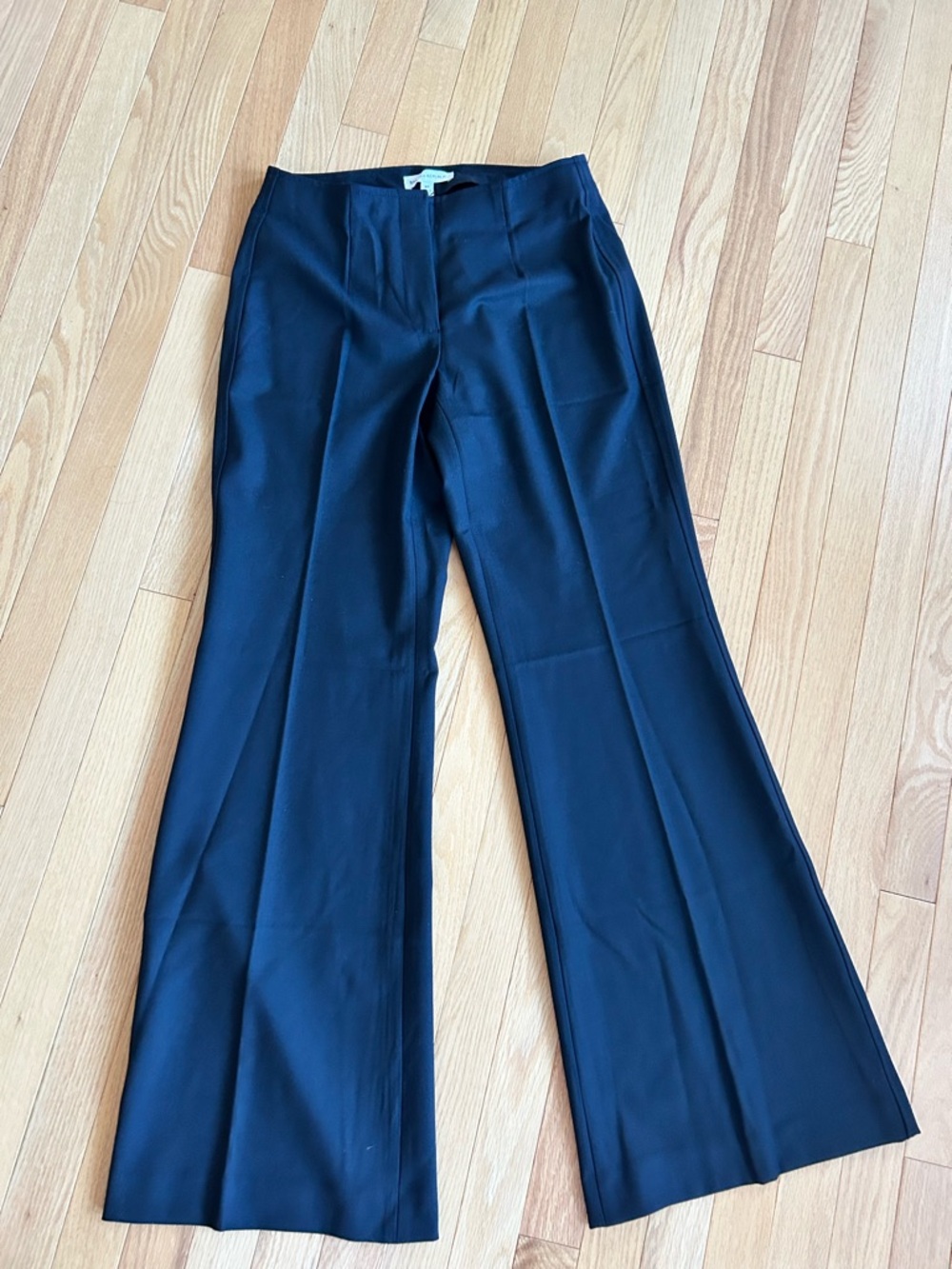 Banana Republic Black Wide-Leg Dress Pants